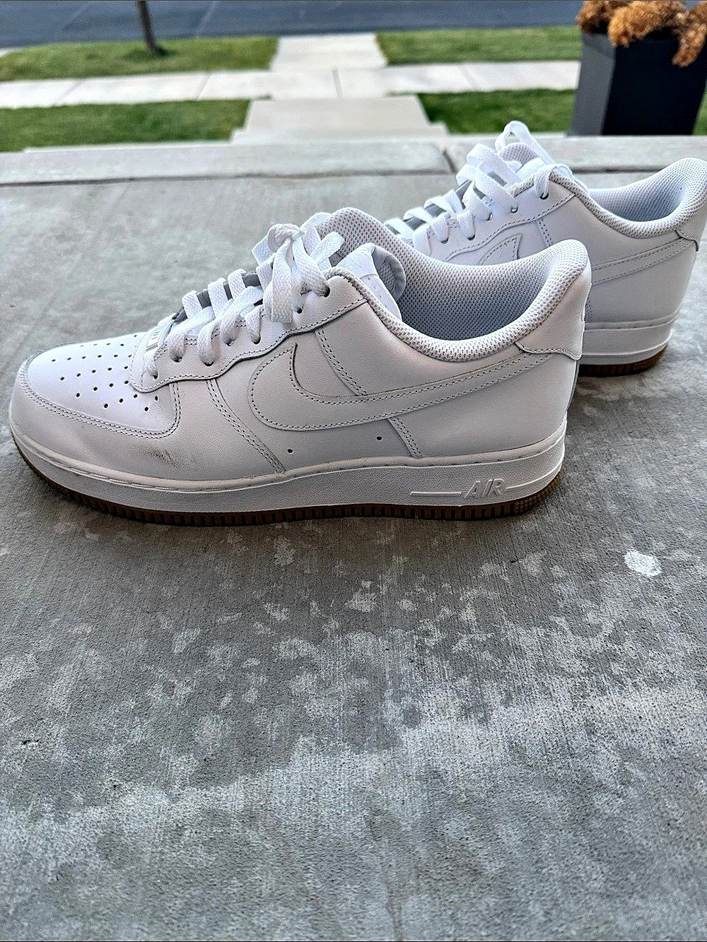 Nike Air Force 1 '07 White Gum Low Sneakers